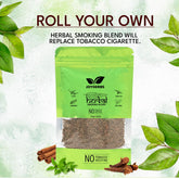 Ayurvedic & Organic Herbs Mix For Smoking, Herbal Mixture Smoking Blend No Tobacco No Nicotine 30g - Smoking Wooden Pipe Smoking Accessories Kit